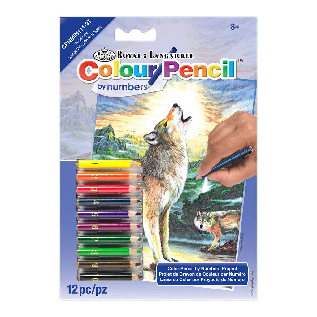 CPNMIN-111 | Colour Pencil by numbers™ 12pc 5